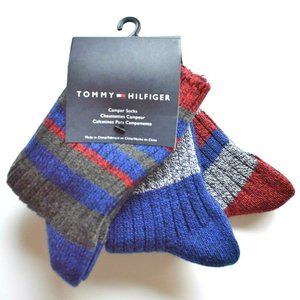 Tommy Hilfiger Boys' Camper Socks 3-Pack Size: S (9-11)